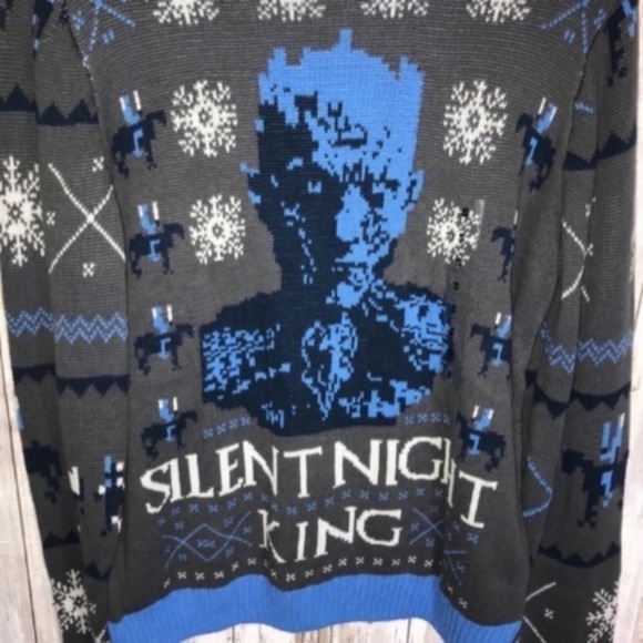 Game Of Thrones Silent Knight King Sweater - Picture 2 of 5
